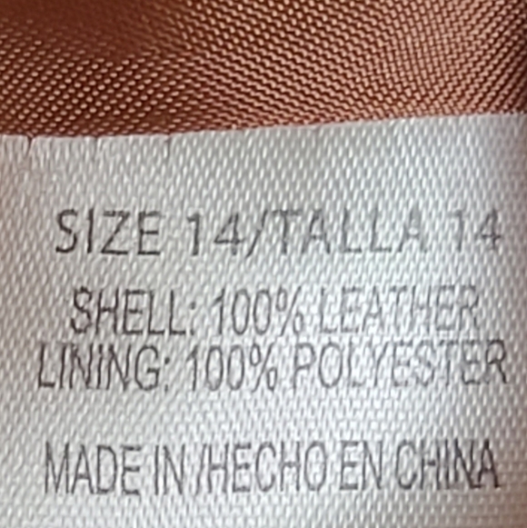 Brown Leather Jacket - Picture 10 of 10